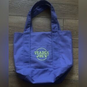 Trader Joe's Halloween Purple Tote Bag
